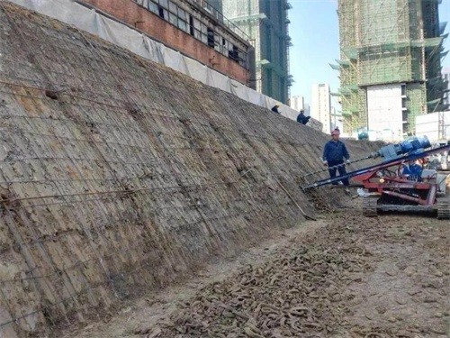 安吉建筑边坡支护